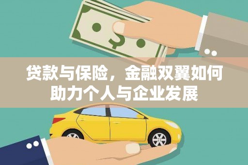 孟村贷款与保险，金融双翼如何助力个人与企业发展