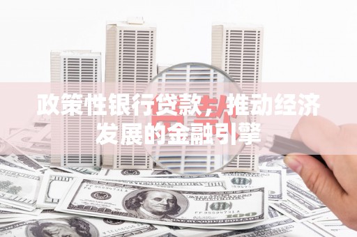 孟村政策性银行贷款，推动经济发展的金融引擎