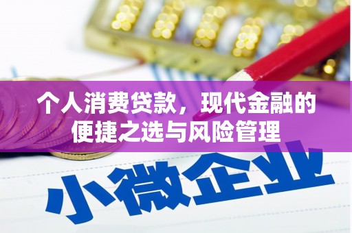 孟村个人消费贷款，现代金融的便捷之选与风险管理
