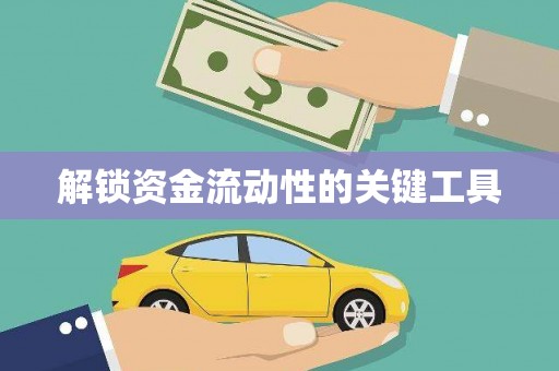 孟村解锁资金流动性的关键工具