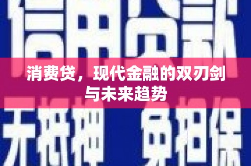 孟村消费贷，现代金融的双刃剑与未来趋势