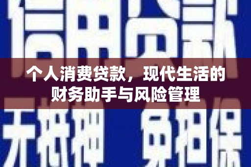 孟村个人消费贷款，现代生活的财务助手与风险管理