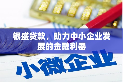 孟村银盛贷款，助力中小企业发展的金融利器