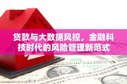 孟村贷款与大数据风控，金融科技时代的风险管理新范式