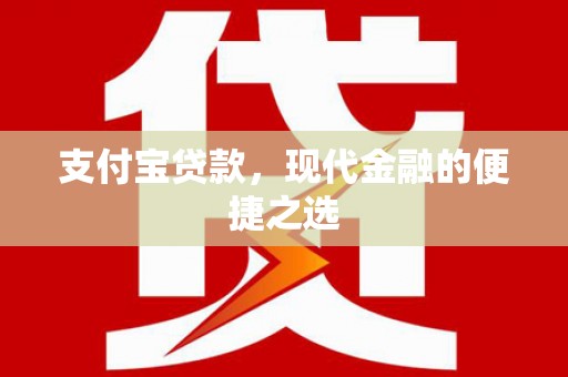 孟村支付宝贷款，现代金融的便捷之选