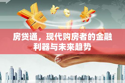 孟村房贷通，现代购房者的金融利器与未来趋势