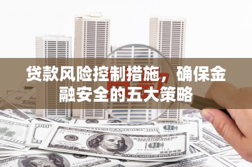 孟村贷款风险控制措施，确保金融安全的五大策略