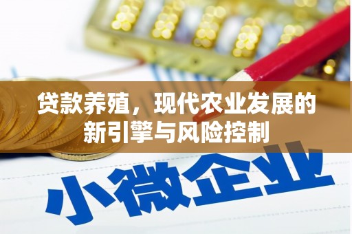 孟村贷款养殖，现代农业发展的新引擎与风险控制