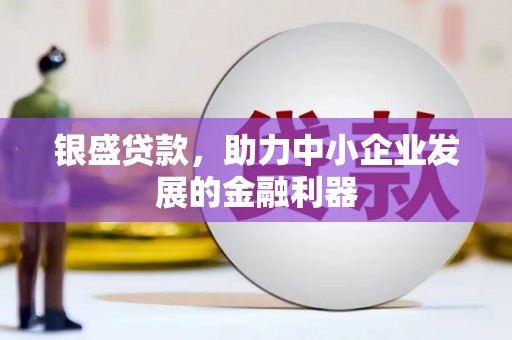 孟村银盛贷款，助力中小企业发展的金融利器
