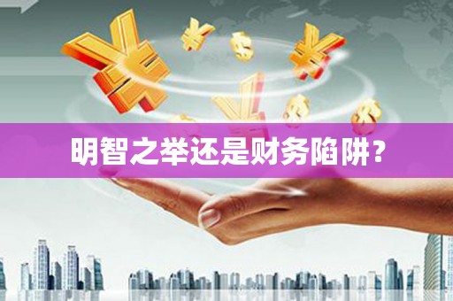 孟村明智之举还是财务陷阱？