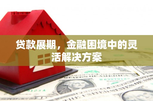 孟村贷款展期，金融困境中的灵活解决方案