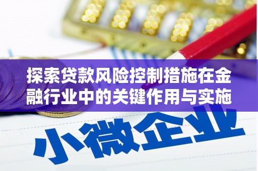 孟村探索贷款风险控制措施在金融行业中的关键作用与实施策略