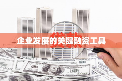 孟村企业发展的关键融资工具