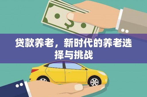 孟村贷款养老，新时代的养老选择与挑战