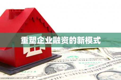 孟村重塑企业融资的新模式