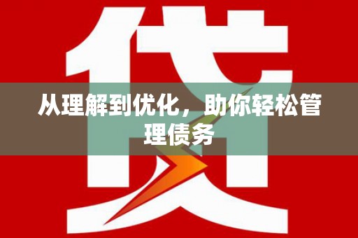 孟村从理解到优化，助你轻松管理债务