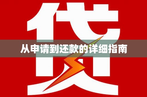孟村从申请到还款的详细指南