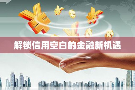 孟村解锁信用空白的金融新机遇