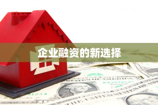 孟村企业融资的新选择