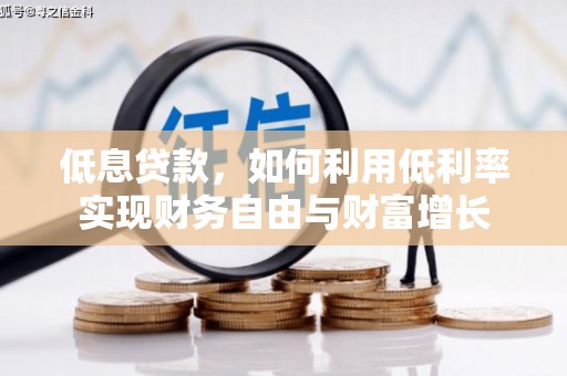 孟村低息贷款，如何利用低利率实现财务自由与财富增长