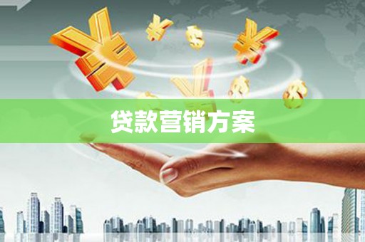孟村贷款营销方案
